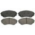 ZD1038 by WAGNER - QuickStop Ceramic Disc Brake Pad Set