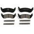 ZD1040B by WAGNER - QuickStop Ceramic Disc Brake Pad Set