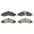 ZD1043 by WAGNER - QuickStop Ceramic Disc Brake Pad Set