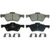 ZD1047C by WAGNER - QuickStop Ceramic Disc Brake Pad Set