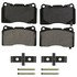 ZD1050B by WAGNER - QuickStop Ceramic Disc Brake Pad Set