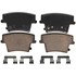 ZD1057B by WAGNER - QuickStop Ceramic Disc Brake Pad Set