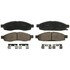 ZD1063 by WAGNER - QuickStop Ceramic Disc Brake Pad Set