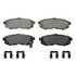 ZD1073 by WAGNER - QuickStop Ceramic Disc Brake Pad Set