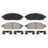 ZD1080 by WAGNER - QuickStop Ceramic Disc Brake Pad Set