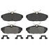 ZD1082 by WAGNER - QuickStop Ceramic Disc Brake Pad Set