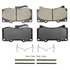 ZD1119 by WAGNER - QuickStop Ceramic Disc Brake Pad Set