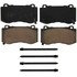 ZD1149 by WAGNER - QuickStop Ceramic Disc Brake Pad Set