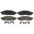 ZD1183 by WAGNER - QuickStop Ceramic Disc Brake Pad Set