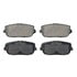 ZD1180 by WAGNER - QuickStop Ceramic Disc Brake Pad Set