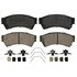 ZD1192 by WAGNER - QuickStop Ceramic Disc Brake Pad Set