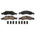 ZD1278 by WAGNER - QuickStop Ceramic Disc Brake Pad Set