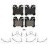 ZD1283 by WAGNER - QuickStop Ceramic Disc Brake Pad Set