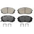 ZD1295 by WAGNER - QuickStop Ceramic Disc Brake Pad Set