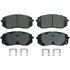 ZD1295B by WAGNER - QuickStop Ceramic Disc Brake Pad Set