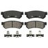 ZD1315 by WAGNER - QuickStop Ceramic Disc Brake Pad Set