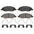 ZD1345 by WAGNER - QuickStop Ceramic Disc Brake Pad Set