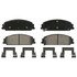 ZD1351 by WAGNER - QuickStop Ceramic Disc Brake Pad Set