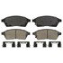 ZD1422 by WAGNER - QuickStop Ceramic Disc Brake Pad Set