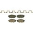 ZD1465 by WAGNER - QuickStop Ceramic Disc Brake Pad Set