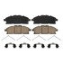 ZD1552 by WAGNER - QuickStop Ceramic Disc Brake Pad Set