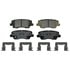 Wagner ZD1659 Disc Brake Pad Set QuickStop Ceramic Disc Brake Pad Set