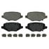 ZD1719 by WAGNER - QuickStop Ceramic Disc Brake Pad Set