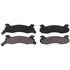 ZD204 by WAGNER - QuickStop Ceramic Disc Brake Pad Set