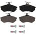 ZD227 by WAGNER - QuickStop Ceramic Disc Brake Pad Set