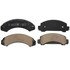 ZD249 by WAGNER - QuickStop Ceramic Disc Brake Pad Set