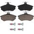 ZD227A by WAGNER - QuickStop Ceramic Disc Brake Pad Set
