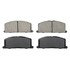 Wagner ZD242 Disc Brake Pad Set QuickStop Ceramic Disc Brake Pad Set