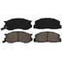 ZD263 by WAGNER - QuickStop Ceramic Disc Brake Pad Set