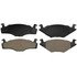 ZD280 by WAGNER - QuickStop Ceramic Disc Brake Pad Set