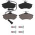 ZD290 by WAGNER - QuickStop Ceramic Disc Brake Pad Set