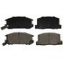 ZD309 by WAGNER - QuickStop Ceramic Disc Brake Pad Set