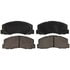 ZD328 by WAGNER - QuickStop Ceramic Disc Brake Pad Set