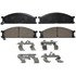 ZD333 by WAGNER - QuickStop Ceramic Disc Brake Pad Set