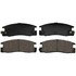 ZD398A by WAGNER - QuickStop Ceramic Disc Brake Pad Set