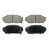ZD409 by WAGNER - QuickStop Ceramic Disc Brake Pad Set