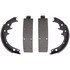 Z154R by WAGNER - Wagner Brake Z154R Drum Brake Shoe