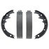 Z161 by WAGNER - Wagner Brake Z161 Drum Brake Shoe