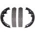 Z228R by WAGNER - Wagner Brake Z228R Drum Brake Shoe