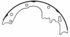 Z246R by WAGNER - Wagner Brake Z246R Drum Brake Shoe