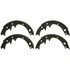 Z267R by WAGNER - Wagner Brake Z267R Drum Brake Shoe