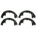 Z357NR by WAGNER - Wagner Drum Brake Shoe Set