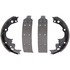 Z514R by WAGNER - Wagner Brake Z514R Drum Brake Shoe