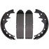 Z523 by WAGNER - Drum Brake Shoe - Rear