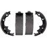 Z538R by WAGNER - Wagner Brake Z538R Drum Brake Shoe