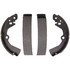 Z575 by WAGNER - Wagner Drum Brake Shoe Set